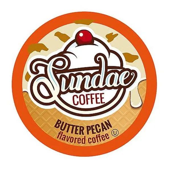 Two Rivers Coffee Sundae Ice Cream Flavored Coffee Pods Pralines & Cream, 48-Count