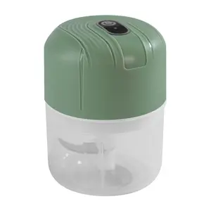 Electric Mini Garlic Mincer, 100ML USB Vegetable Onion Chopper, Portable Small Food Processor for Ginger, Chili, Vegetables