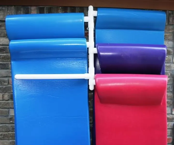 PVC Hanging Float Organiser, 6-Rack Home Storage Holder