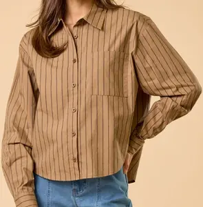 Striped Button Shirt