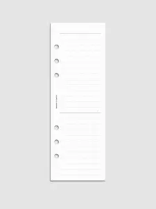 Half Page Notes Planner Inserts Half Page Notes Planner Inserts