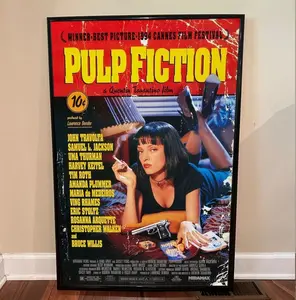 Pulp Fiction 1994 Movie Poster Movie Poster Decor Print Decoration Ornaments