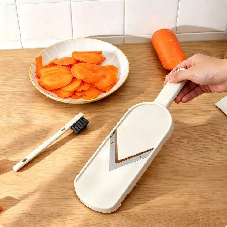 Cabbage Chopper, Slicer, Cabbage Cutting Shredder, Kitchen Vegetable Cutter, Stainless Steel Kitchen Tool for Salad Preparation, Ergonomic Handle, Efficient Vegetable Grating And Cutting, For Home Cooking