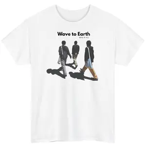 Vintage Wave To Earth 90s T-Shirt – Retro Indie Band Graphic Tee, Trendy Unisex Cotton Streetwear Top for Men & Women