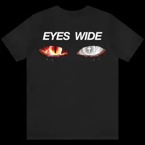 EYES WIDE 3AM SHIRT UNISEX  FITS TRUE TO SIZE 100% COTTON