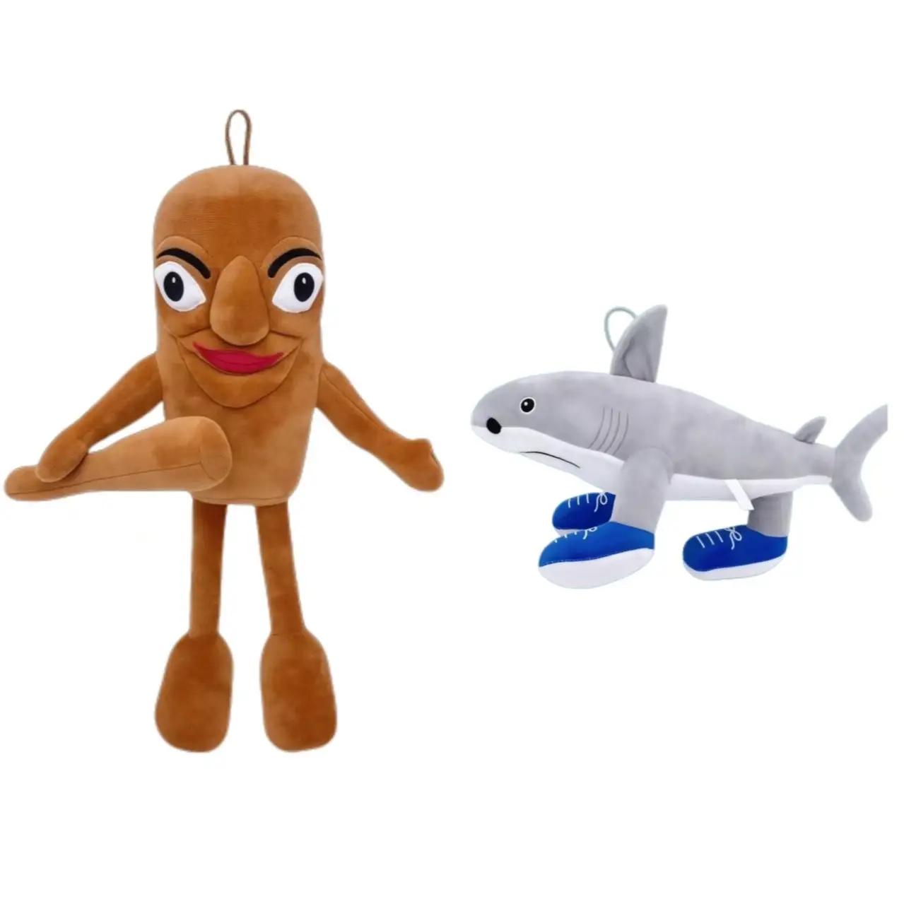 Tralalero Tralala Soft Plush Toy Shark with Sneaker Feet Machine Washable Stuffed Animal Gift for Kids Playful Room Decor versatile room decor