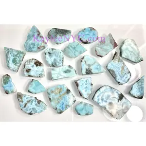 Wholesale Lot 1 lb Natural Larimar Slabs Crystal Healing Energy