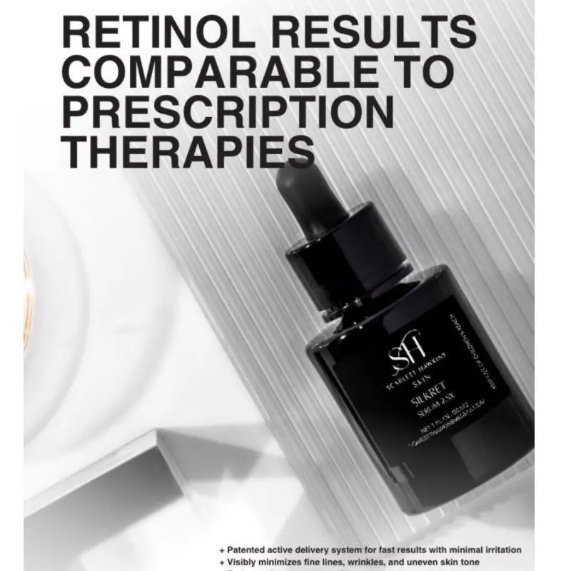 Scarlett Hawkins Skin SILKRET SERUM 2.5X Retinol Discoloration Radiance