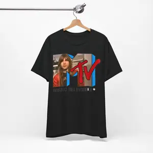 Bruce Dickinson MTV Unisex Tee, Heavy Metal 80s NWOBHM Classic Retro Vintage Shirt, Band Fan Gift