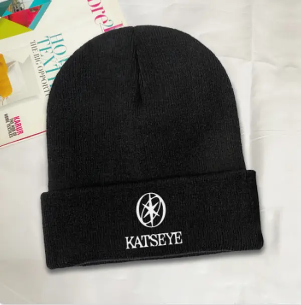 Katseye SIS Knitted Hat Women's Men's Beanie Winter Hat Acrylic  Hip Hop Caps ,