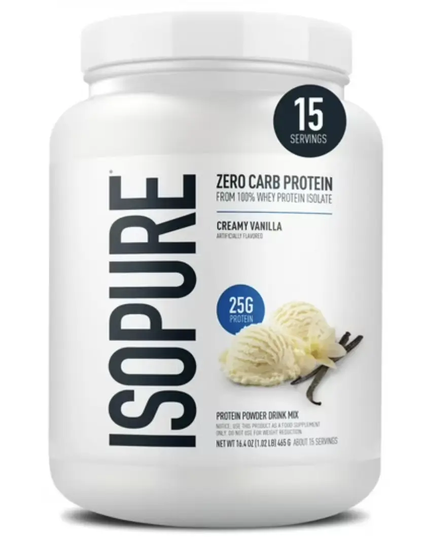 Isopure Zero Carb 100% Whey Protein Isolate Vanilla Protein Powder Isopure Zero Carb 100% Whey Protein Isolate Vanilla Protein Powder