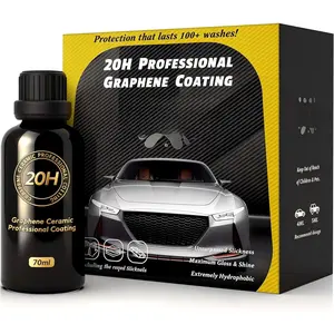 20H Graphene Ceramic Coating for  - 70ml, Professional Ceramic Coating | High Gloss Finish | Hydrophobic | Scratch & Protection | Easy To Use
