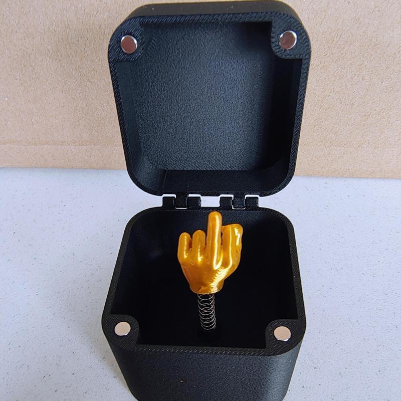 Middle Finger in A Box,Middle Finger Surprise Gift Box,Middle Finger Surprise Gift Box for Adults,Christmas Gifts christmas ornaments