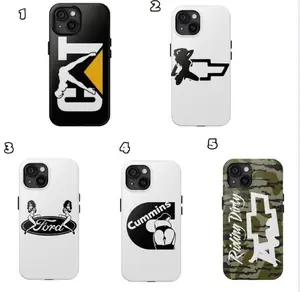 Chevy, CAT, FOrd Camouflage Phone Case, Tough Phone Cases Phone Cover Hard Case Tough 2-piece Phone Case