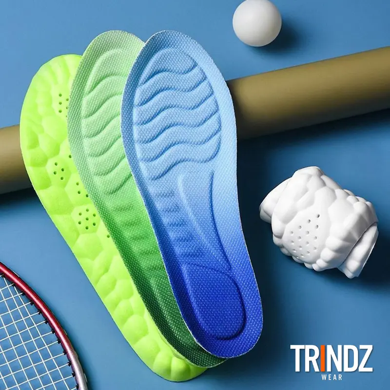 6D Shoe Insoles, Comfortable Support Foam For Men and Women Active Footwear, Super Deal!