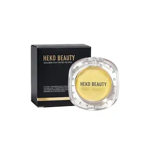 Magic Temperature Activated Color Changing Blush, Gold Cream Blush, Long-Lasting Natural Finish, Women's Makeup for All Skin Tones