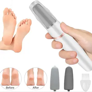 Electric Foot Grinder Electronic Nail File USB Rechargeable Callus Remover Foot Care Tool, Remove Calluses and Dead Skin Efficiently, Ideal for Home Use, Rechargeable Pedicure Tool, Foot Care Product