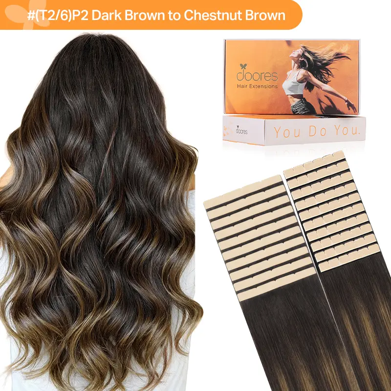 #(T2/6)P2 Dark Brown to Chestnut Brown