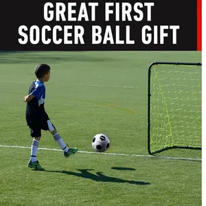 Franklin Sports Soccer Ball for Youth & Adult - Sizes 3 - Great First Soccer Ball Gift - Basic Representation of a Soccer Ball