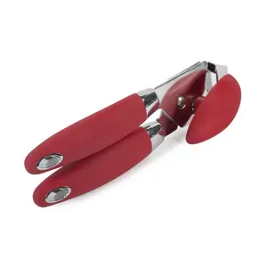 212 MAIN Essential Strawberry Silicone Can Opener - Kitchen Gadgets with Stainless Steel Components, Kitchen Utensils
