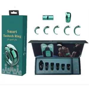 Muslim Gift Smart Counter Ring Touch Counting Intelligent Finger Ring Electronic Digital Counter Tasbih Ring