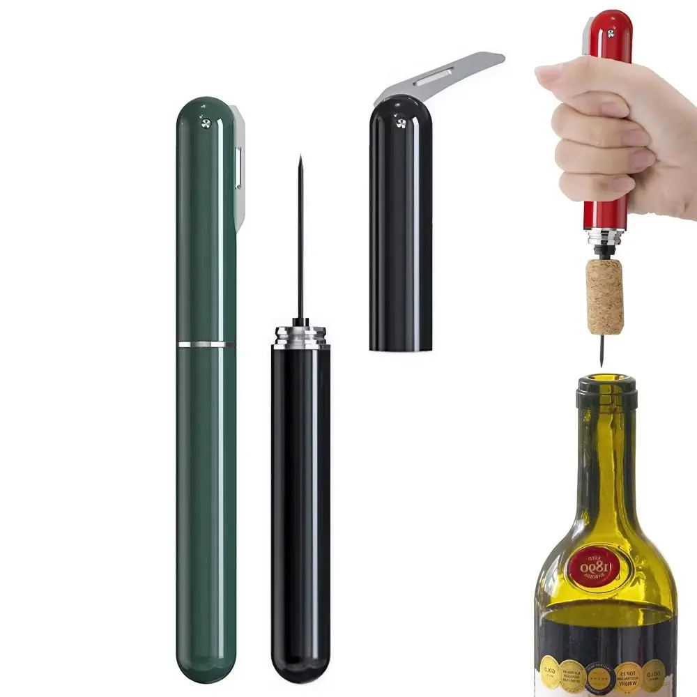 Portable Corrosion-resistant Bottle Opener for Travel Home Kitchen Bar Safe Design Camping Party Multi-Scene Craft Beer Wine Opener Accessory Non-Slip Effortless Cork Puller Compact Tool