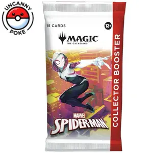 MTG Spider-Man Collectors Booster Pack, 1 pack, loose, Magic: The Gathering