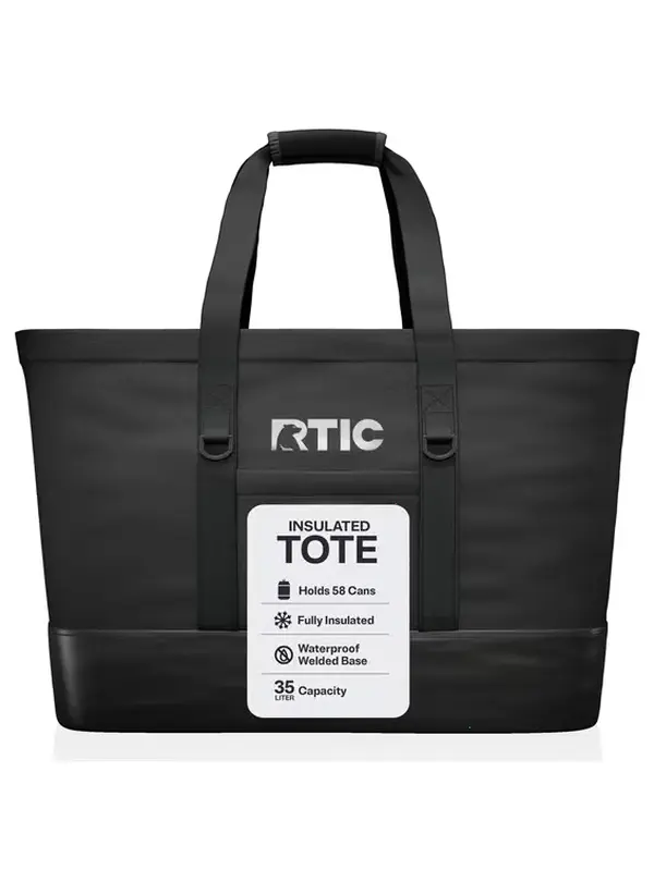RTIC 58-Can, 35 Ltr, Insulated Tote Bag, Cooler Bag with Leak-Free Interior