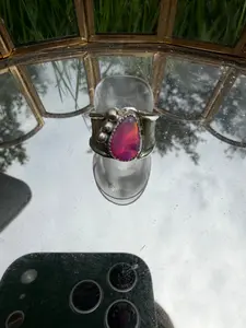 Aurora Opal big band ring size:9