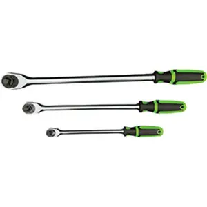 VIM Tools VIM-HDR410 0.25 in. Drive x 10 in. 90 Tooth Heavy Duty Ratchet
