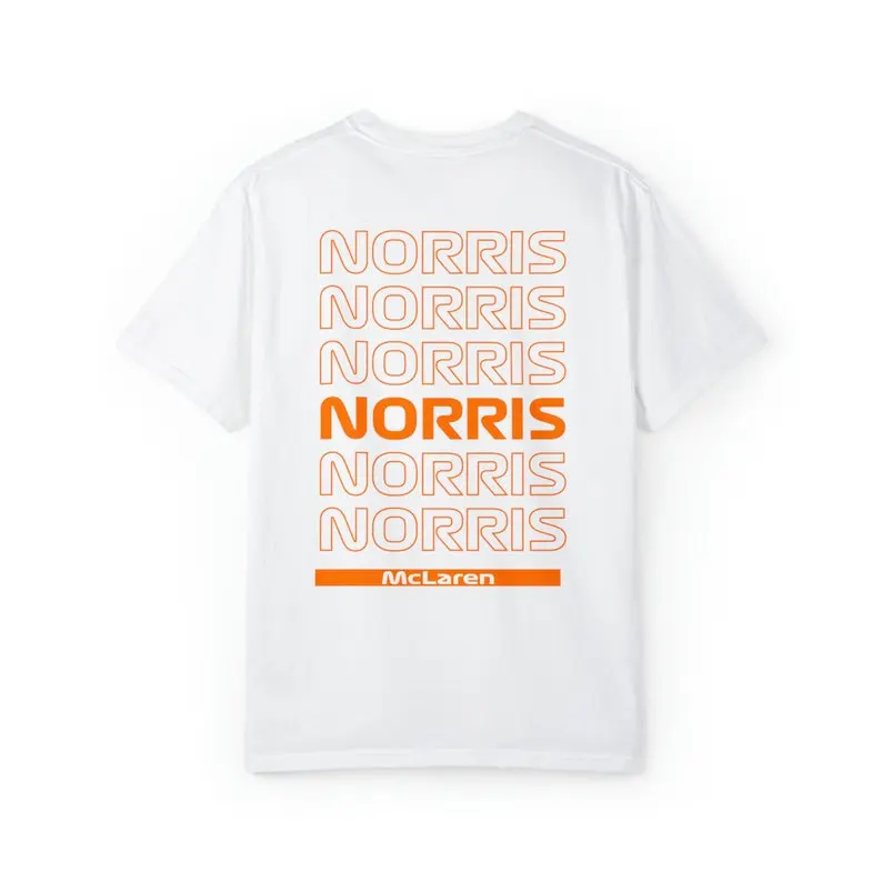 Lando Norris 4 Thank You Bag Style McLaren Shirt