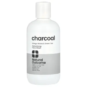 Natural Outcome Charcoal, Detoxifying Face Wash, 8 oz (236 ml)