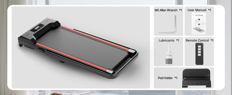 3.0 HP Under Desk Walking Pad Treadmill with Handle Bar- Portable Remote Control Treadmill with LED Display,Walking/Jogging/Running Machine for Home & Office