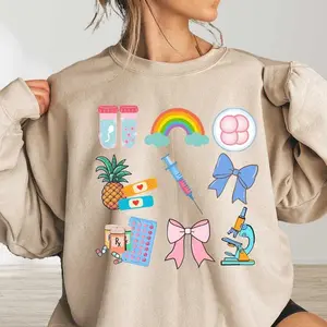 IVF T-Shirt OR sweatshirt , IUI Tshirt , Rainbow Baby, Egg Retrieval Shirt, Embryo Transfer Tee Shirt, IVF Friend , Infertility Gift Cotton Fabric