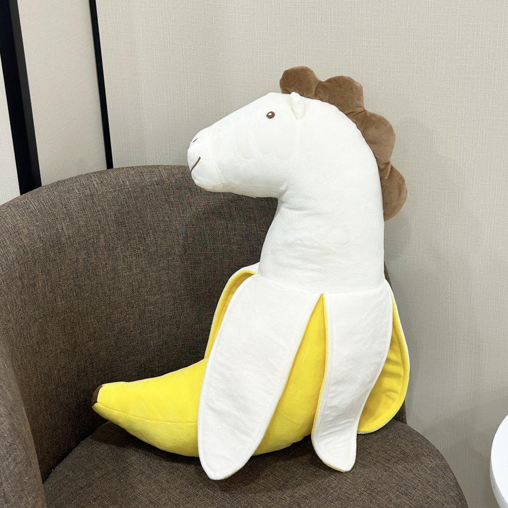 Wacky Banana Pony Plush — Cute Pony Stuffed Animal