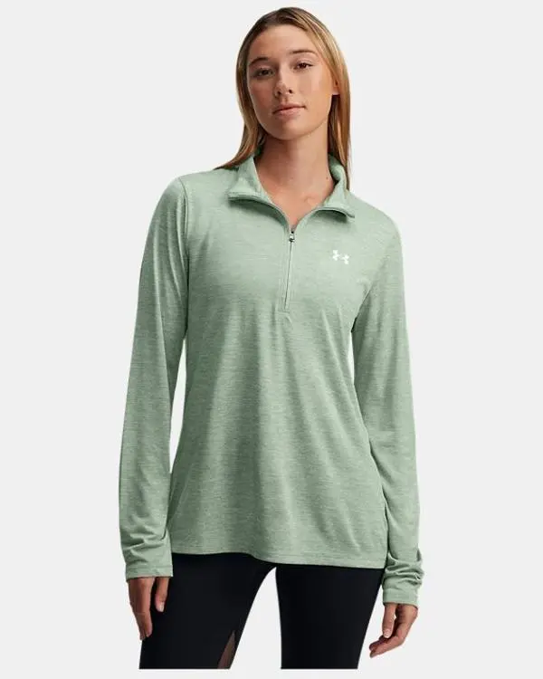 Under Armour Tech™ Twist Women's ½ Zip Lightweight Athletic Outfits Gym Top Under Armour Tech™ Twist Women's ½ Zip Lightweight Athletic Outfits Gym Top