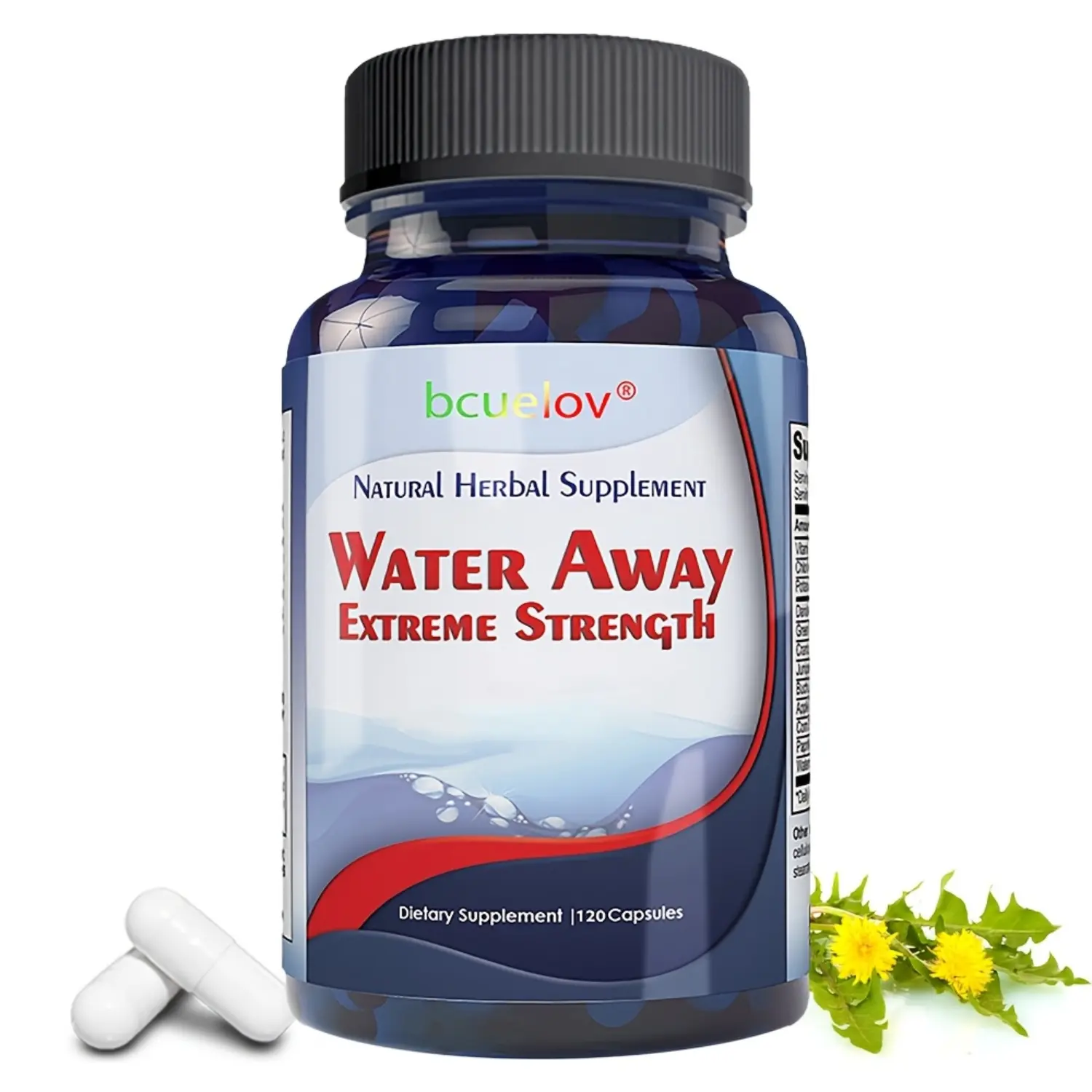 Premium Dandelion Supplement With Cranberry 120 Capsules Herbal Formula