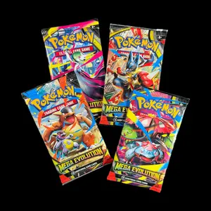 6 Mega Evolution packs - opened live