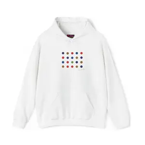 Damien Hirst Inspired Embroidered Art Hoodie | Heavyweight Cotton