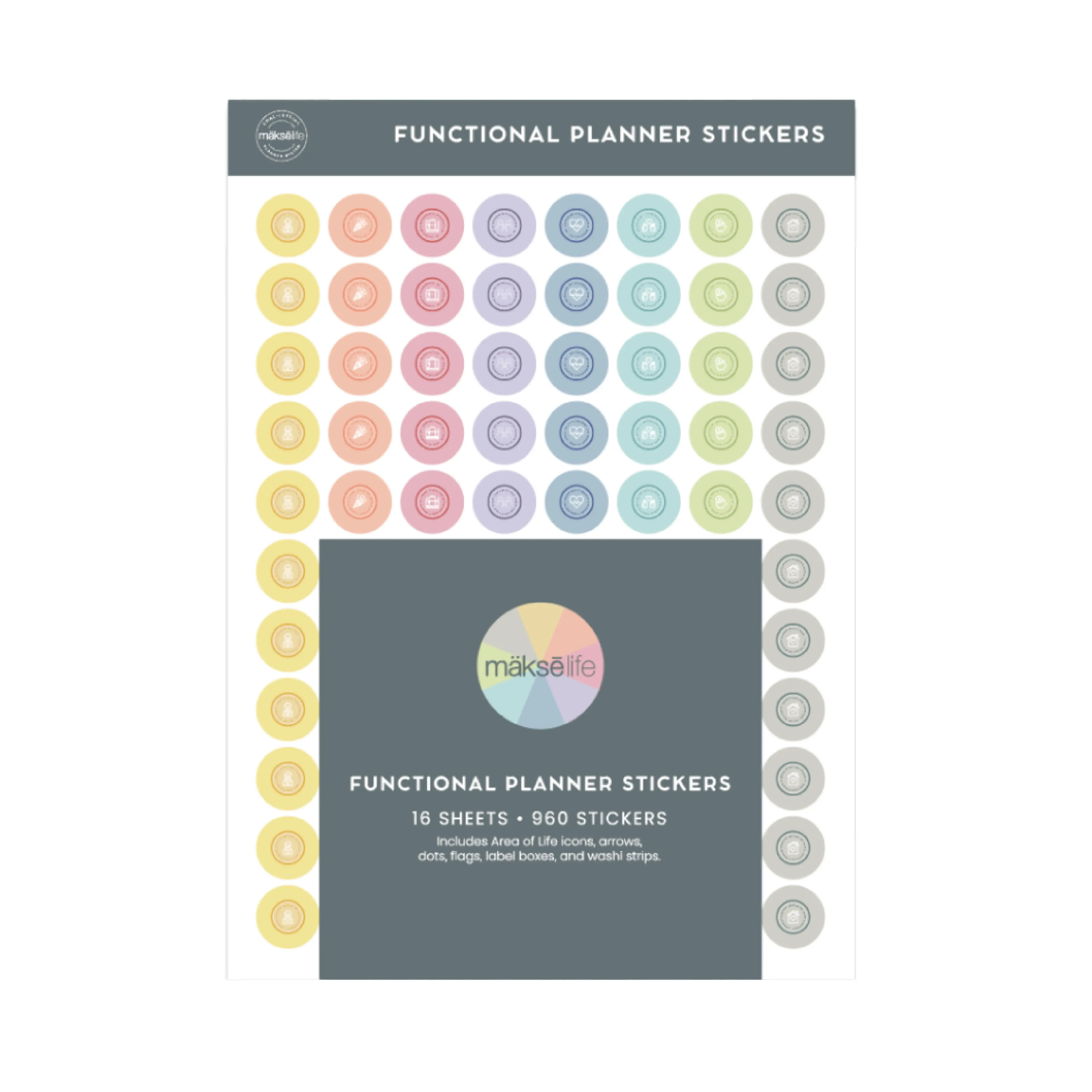 Functional Planner Sticker Pack