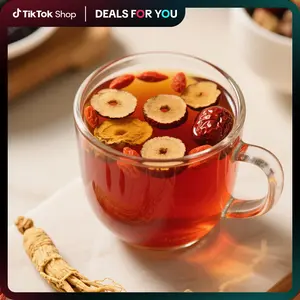 20  Bags-Kidney  Formula Ginseng Five Treasure , Combination Scented  Eight Treasure  RedDate Wolfberry dealsforyoudays Chinese Herbal Blend Beverage Organic Detox Tea  Christmas Thanksgiving Value Pack Filled with Tea