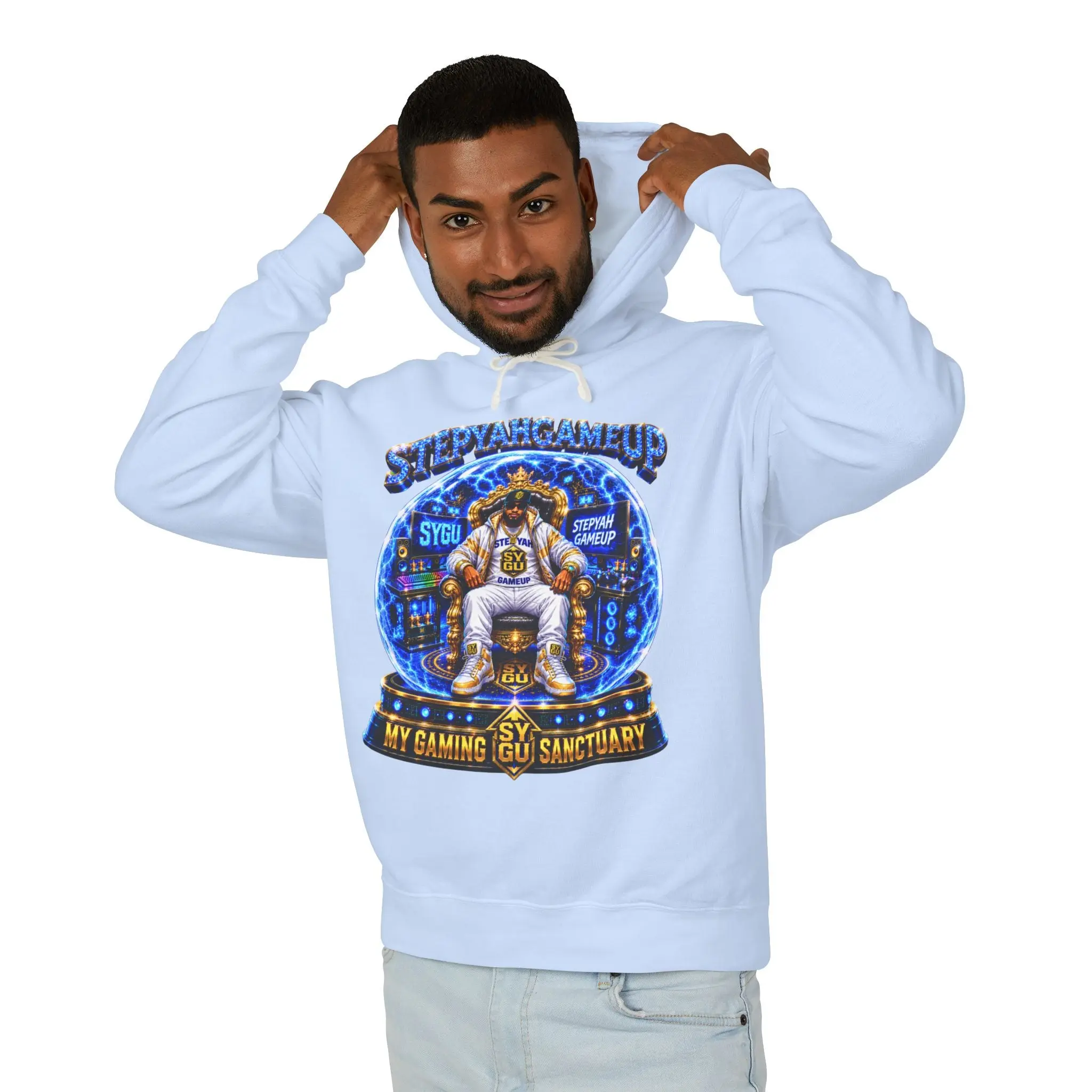 StepYahGameUp — My Gaming Sanctuary | Unisex Hoodie