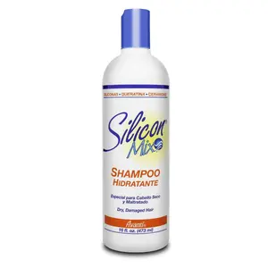 Avanti Silicon Mix Hair Shampoo 16oz for Dry Damaged Hair with Silicones Keratin & Ceramides to Soften Shine and Strengthen