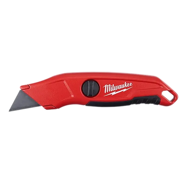 Milwaukee 48-22-1513 Fixed Blade Utility Knife - Heavy-Duty Hand Tool with 1 in Blade, Plastic & Aluminium Components for Cutting Tasks