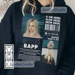 Renee Rapp Music Merch Shirt, Snow Angel Renee Album 90s Tee, Renee Rapp Tour 2024 Gift Bootleg Inspired Sweatshirt