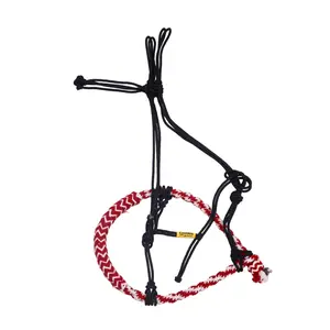 Red Black Braided Bosal Bosal Charro Trenzado Horse