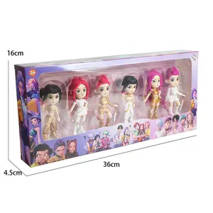 Platinum Edition K-POP Witch Hunt Squad Blind Box, Lumi Mira Zoe PVC Action Figures Collectible Dolls, Cute Anime Figurine Desk Decor Toy for Fans Collection & Birthday Gift
