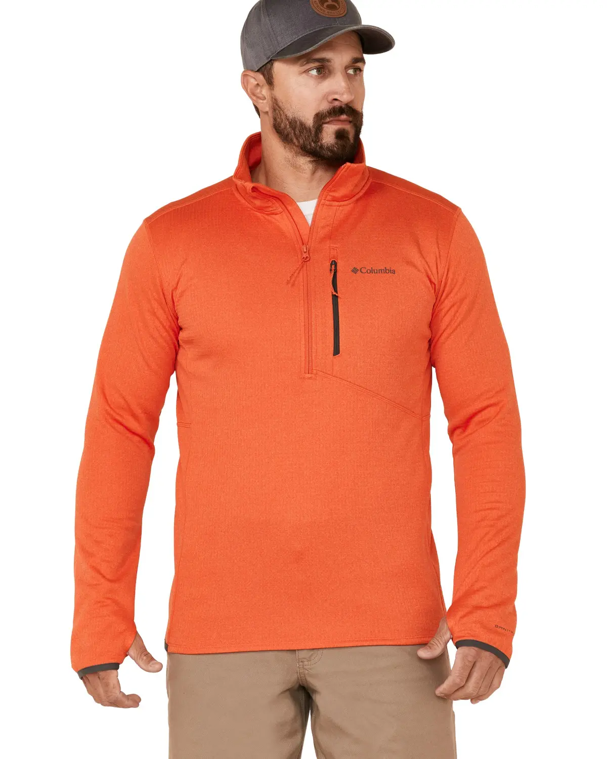 Columbia Men's Men'S Heather Quartz Park View 1/2 Zip Fleece Pullover - 1952201-813