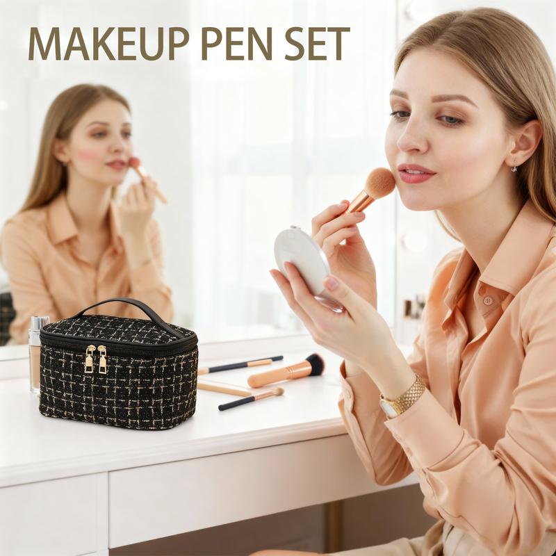 Portable Makeup Brush Set, 58/47 or 34Pcs Makeup Brushes and Sponges Set Makeup Brushes and Sponges Set, Makeup Accessories for Women, Cosmetic Travel Bags Gift Set for Women Makeup Play Kit makeup bag Portable Makeup Brush Set, 58/47 or 34Pcs Makeup Brushes and Sponges Set Makeup Brushes and Sponges Set, Makeup Accessories for Women, Cosmetic Travel Bags Gift Set for Women Makeup Play Kit makeup bag