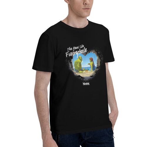Shrek and Fiona The Real Life Fairytale Beach Graphic T-Shirt